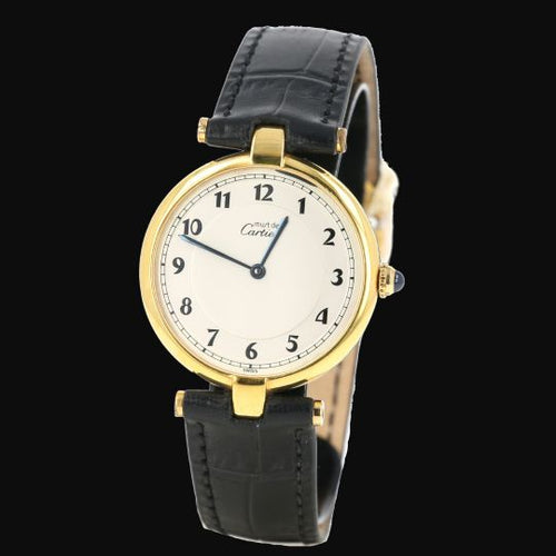 Montre Cartier Montre Must De Cartier Vermeil 58 Facettes MT44855