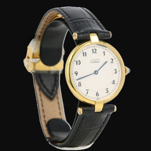 Montre Cartier Montre Must De Cartier Vermeil 58 Facettes MT44855