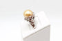 Bague 54 Mauboussin - Bague en or blanc 750 avec diamants et perle Gold 58 Facettes 250338
