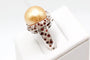 Bague 54 Mauboussin - Bague en or blanc 750 avec diamants et perle Gold 58 Facettes 250338