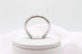 Bague 55 Bague demi-alliance en or blanc 750 sertie de diamants princesse 0,70 ct 58 Facettes 240269
