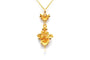 Pendentif Pendentif Napoléon III en or jaune 18 carats serti de perles 58 Facettes 23541