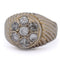 Bague 62 Bague vintage - Cluster en or 18 ct et diamants 58 Facettes AN326 (00719)