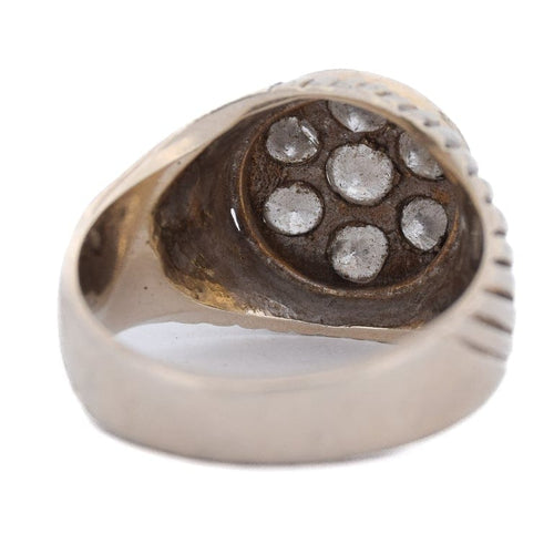 Bague 62 Bague vintage - Cluster en or 18 ct et diamants 58 Facettes AN326 (00719)