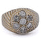 Bague 62 Bague vintage - Cluster en or 18 ct et diamants 58 Facettes AN326 (00719)