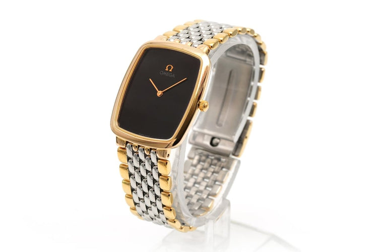 Montre Omega De Ville « Île-de-France » - Montre en acier, réf. 395.0876.2 58 Facettes 22865