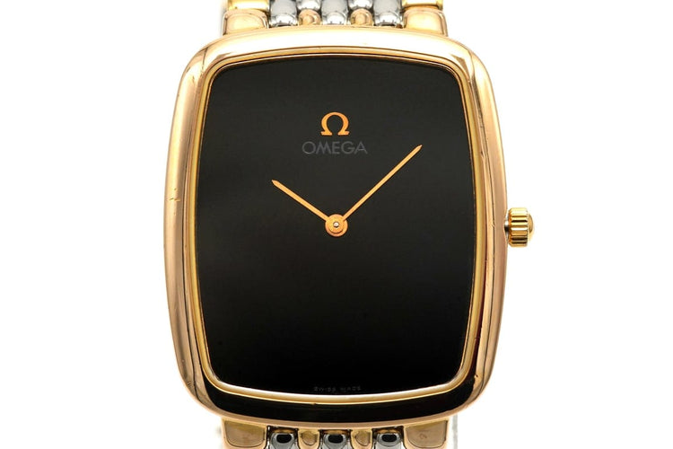 Montre Omega De Ville « Île-de-France » - Montre en acier, réf. 395.0876.2 58 Facettes 22865