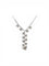 Collier Collier à motifs en or blanc 18 carats et diamants 58 Facettes Col