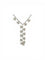 Collier Collier à motifs en or blanc 18 carats et diamants 58 Facettes Col