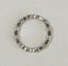 Bague 53 Alliance tour complet en or blanc, rubis et diamants 58 Facettes 310 50068