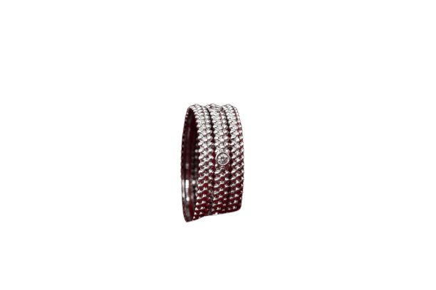 Bague 54 Mauboussin Le Premier Jour - Bague en or blanc sertie de 6 diamants 58 Facettes 250250