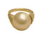 Bague 55 Bague - Perle australienne Gold et diamants fancy en or jaune 18k 58 Facettes T205