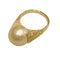 Bague 55 Bague - Perle australienne Gold et diamants fancy en or jaune 18k 58 Facettes T205