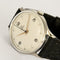Montre Omega - Montre en acier réf. 2324/10 cadran blanc chiffres arabes 58 Facettes A0932