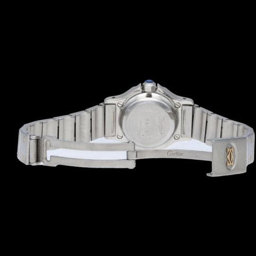 Montre Cartier Montre Santos Ronde Octagon 58 Facettes MT45904