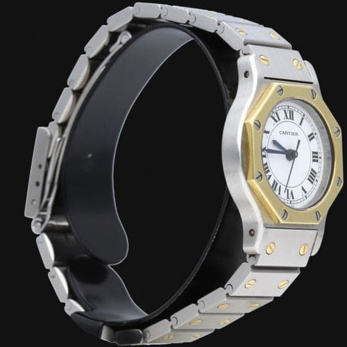 Montre Cartier Montre Santos Ronde Octagon 58 Facettes MT45905