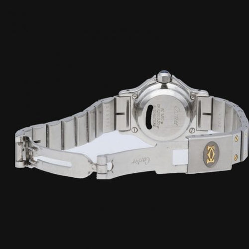 Montre Cartier Montre Santos Ronde Octagon 58 Facettes MT45905