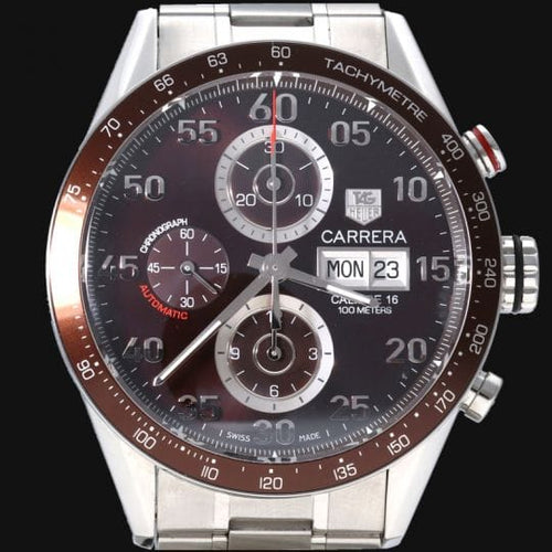 Montre Tag Heuer Montre Carrera Calibre 16 Chronograph 58 Facettes MT45882