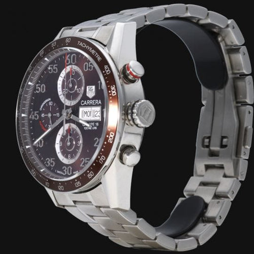 Montre Tag Heuer Montre Carrera Calibre 16 Chronograph 58 Facettes MT45882