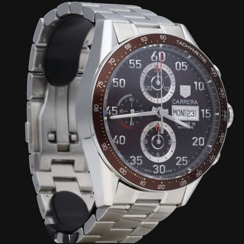 Montre Tag Heuer Montre Carrera Calibre 16 Chronograph 58 Facettes MT45882
