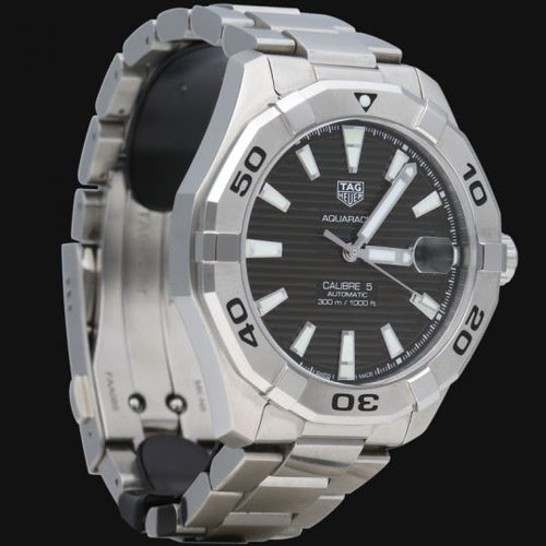 Montre TAG Heuer Aquaracer - Montre automatique homme en acier 43 mm 58 Facettes MT45896