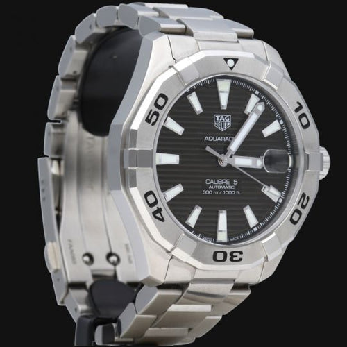 Montre TAG Heuer Aquaracer - Montre automatique homme en acier 43 mm 58 Facettes MT45896