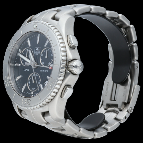 Montre TAG Heuer Link - Montre chronographe Aquagraph en acier 42 mm 58 Facettes MT45868
