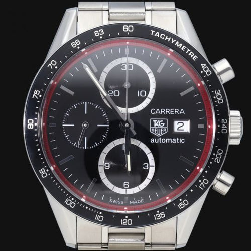 Montre Tag Heuer Montre Carrera Calibre 16 Chrnograph Edition Limite Alain Prost 58 Facettes MT45879