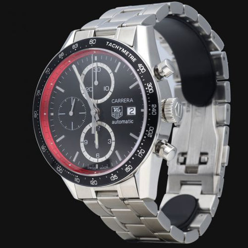 Montre Tag Heuer Montre Carrera Calibre 16 Chrnograph Edition Limite Alain Prost 58 Facettes MT45879