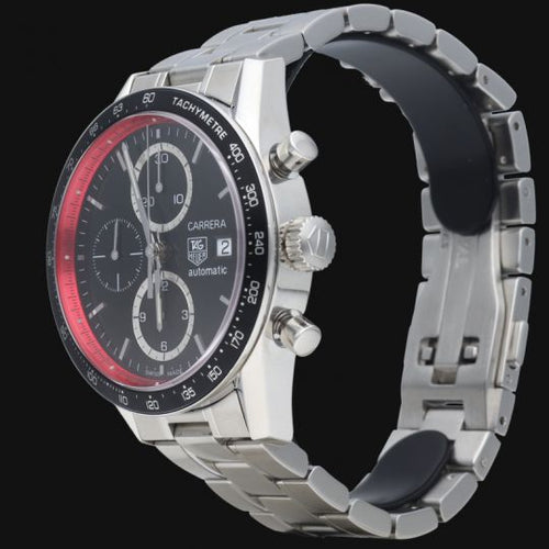 Montre Tag Heuer Montre Carrera Calibre 16 Chrnograph Edition Limite Alain Prost 58 Facettes MT45879