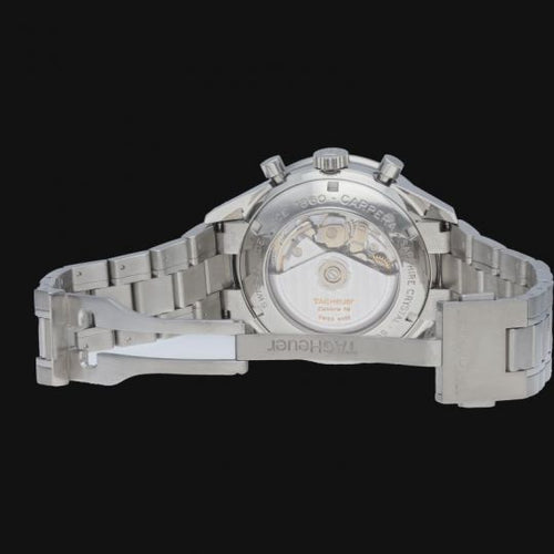 Montre TAG Heuer Carrera Calibre 16 - Montre chronographe en acier 58 Facettes MT45875
