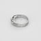 Bague 53 Bague Trilogie en or blanc et diamants 58 Facettes B260017