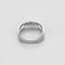 Bague 53 Bague Trilogie en or blanc et diamants 58 Facettes B260017