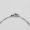 Collier Ravissant collier de style Art Deco en or blanc et saphir de synthèse 58 Facettes B260111