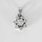 Pendentif Délicat pendentif en or blanc et diamants 58 Facettes B260007
