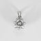 Pendentif Délicat pendentif en or blanc et diamants 58 Facettes B260007