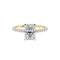 Bague Anadia - Bague en or jaune 18K et diamants de laboratoire 1,85 ct 58 Facettes UKD364720MM