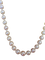 Collier Collier 71 perles de culture blanches, fermoir en or jaune 18k 58 Facettes