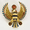 Pendentif Broche/pendentif motif égyptien en or jaune et émail 58 Facettes LF4