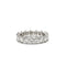 Bague 52 Alliance américaine - Bague en or blanc 750‰ et diamants 58 Facettes 260075R