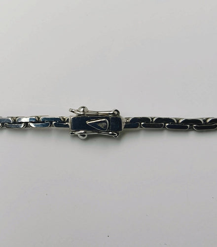 Collier Collier ras-de-cou vintage - Collier en or 18K avec diamants et saphirs 58 Facettes E58