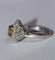 Bague 51 Bague saphir orange et diamants en platine 58 Facettes 608