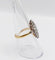 Bague 54.5 Bague marquise ancienne en or 18k et platine, diamants 58 Facettes A06739