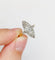 Bague 54.5 Bague marquise ancienne en or 18k et platine, diamants 58 Facettes A06739