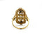 Bague 58 Bague marquise en or jaune, platine et diamants 58 Facettes 260015SP