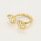 Bague 49 Boucheron - Serpent Bohème Motif S - Bague en or jaune et diamants 58 Facettes 58FC43