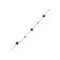 Bracelet Bracelet en or jaune 750 et hématites 58 Facettes 149067297