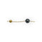 Bracelet Bracelet en or jaune 750 et hématites 58 Facettes 149067297