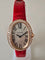 Montre Cartier Baignoire - Montre boîtier XL en or rose sertie de diamants 58 Facettes 1
