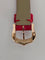 Montre Cartier Baignoire - Montre boîtier XL en or rose sertie de diamants 58 Facettes 1